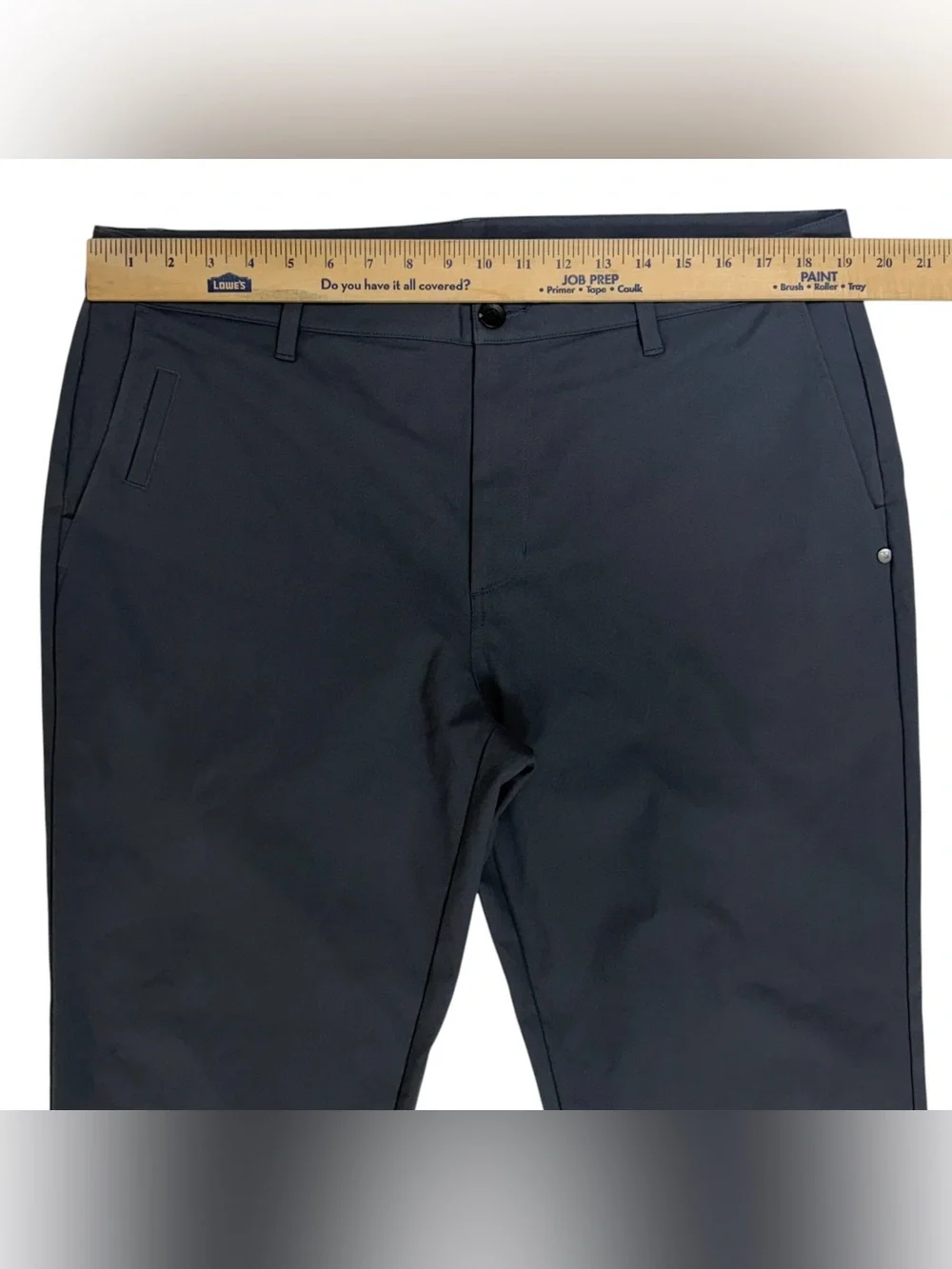 Vuori Pants Mens 36x30 Grey Meta Athletic Slim 5 Pocket Golf Chino Trouser V427